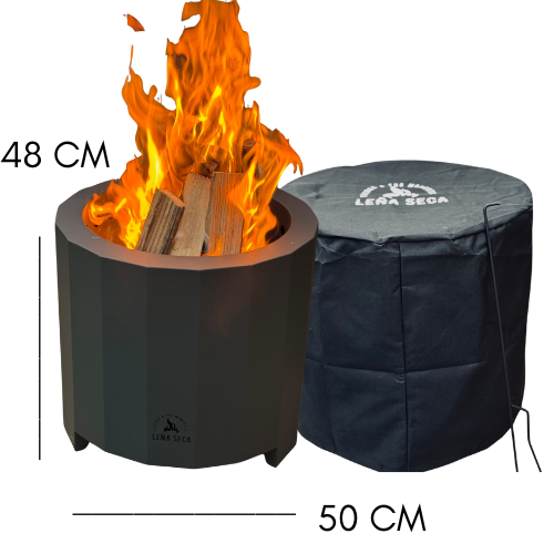 brasero fogon sin humo leñaseca comprar